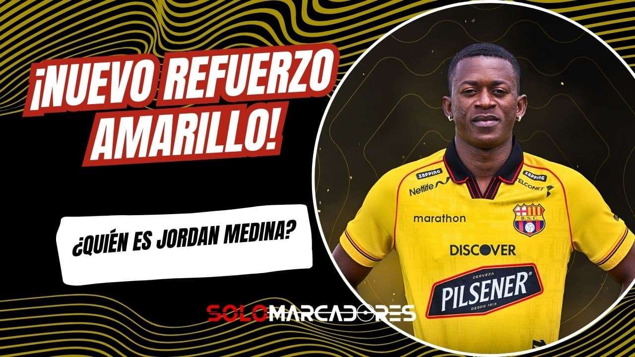 Jordan Medina, nuevo refuerzo de Barcelona SC para 2026