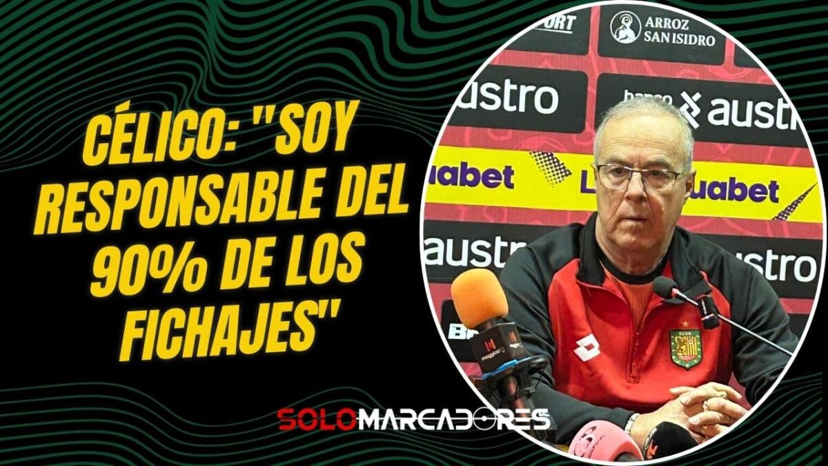 Fichajes Deportivo Cuenca: Jorge Célico “Soy responsable del 90% de los fichajes”