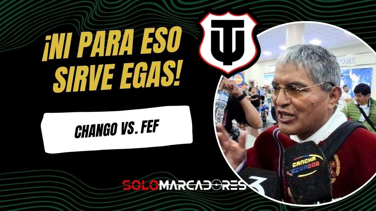 Luis Alfonso Chango arremete contra Egas por la incertidumbre de Técnico Universitario