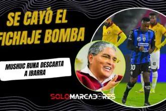El fichaje de Renato Ibarra por Mushuc Runa se derrumbó: Luis Alfonso Chango revela el insólito motivo económico