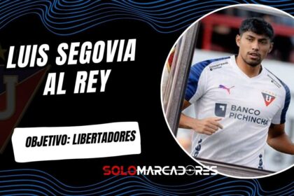Luis Segovia se une a Liga de Quito con una meta ambiciosa: "Nuestro objetivo es la Libertadores"