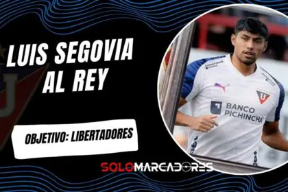 Luis Segovia se une a Liga de Quito con una meta ambiciosa: "Nuestro objetivo es la Libertadores"