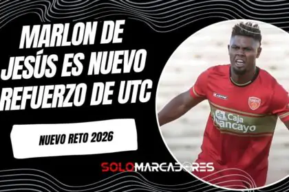 Marlon de Jesús se une a la Universidad Técnica de Cajamarca para el 2026