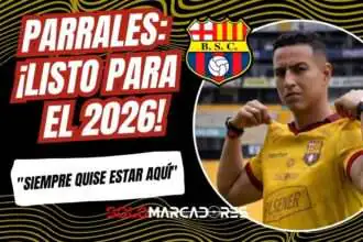 Miguel Parrales inicia la pretemporada con Barcelona SC: "Me voy a preparar para tener un gran 2026"