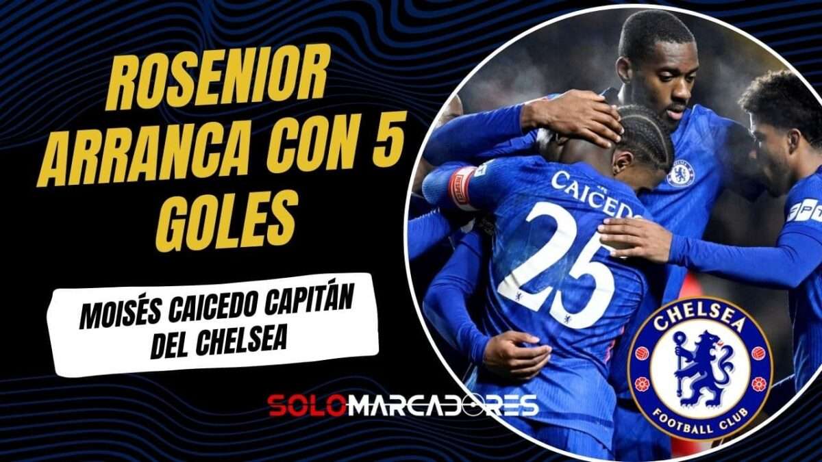 La Era Rosenior Arranca con Furia: Con Moisés Caicedo como capitán, Chelsea goleó y clasificó en la FA Cup