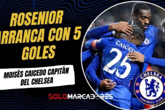 La Era Rosenior Arranca con Furia: Con Moisés Caicedo como capitán, Chelsea goleó y clasificó en la FA Cup