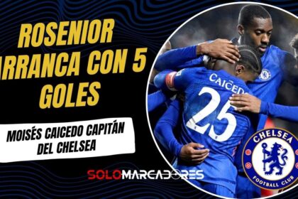 La Era Rosenior Arranca con Furia: Con Moisés Caicedo como capitán, Chelsea goleó y clasificó en la FA Cup