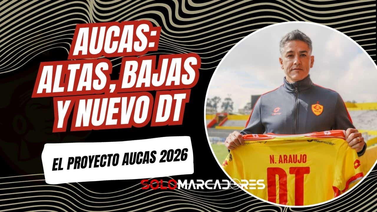 Norberto Araujo asume como nuevo entrenador de Aucas para la temporada 2026