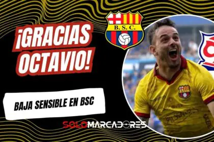 Octavio Rivero deja BSC y jugará en la U. de Chile