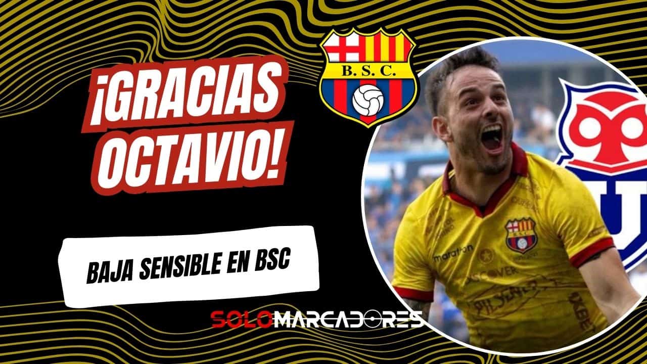 Octavio Rivero deja BSC y jugará en la U. de Chile