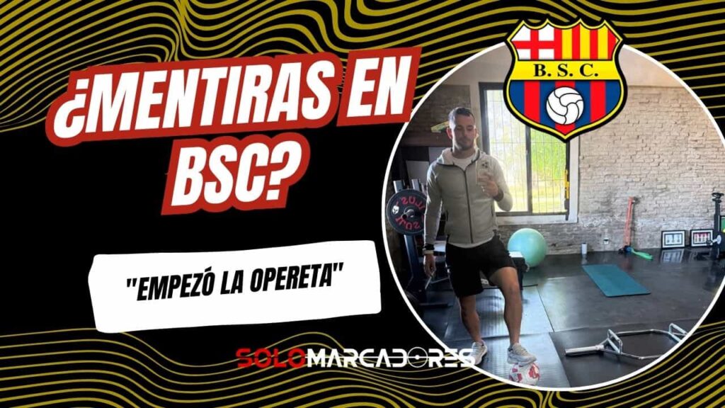 Octavio Rivero explota contra rumores en Barcelona SC: “Empezó la opereta”