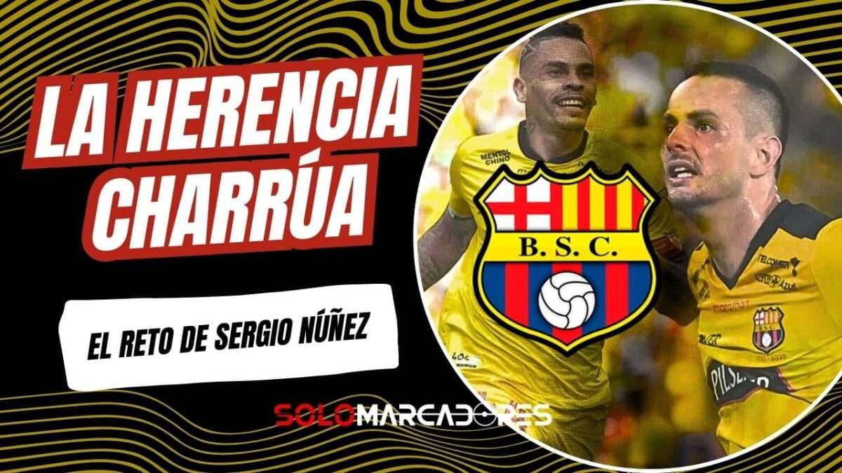 Sergio Núñez en Barcelona SC: El desafío de los delanteros charrúas en Barcelona SC