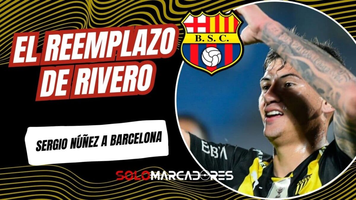 Sergio Núñez es el nuevo delantero de Barcelona SC