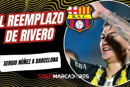 Sergio Núñez es el nuevo delantero de Barcelona SC