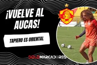Stiven Tapiero regresa a S.D. Aucas para blindar el mediocampo