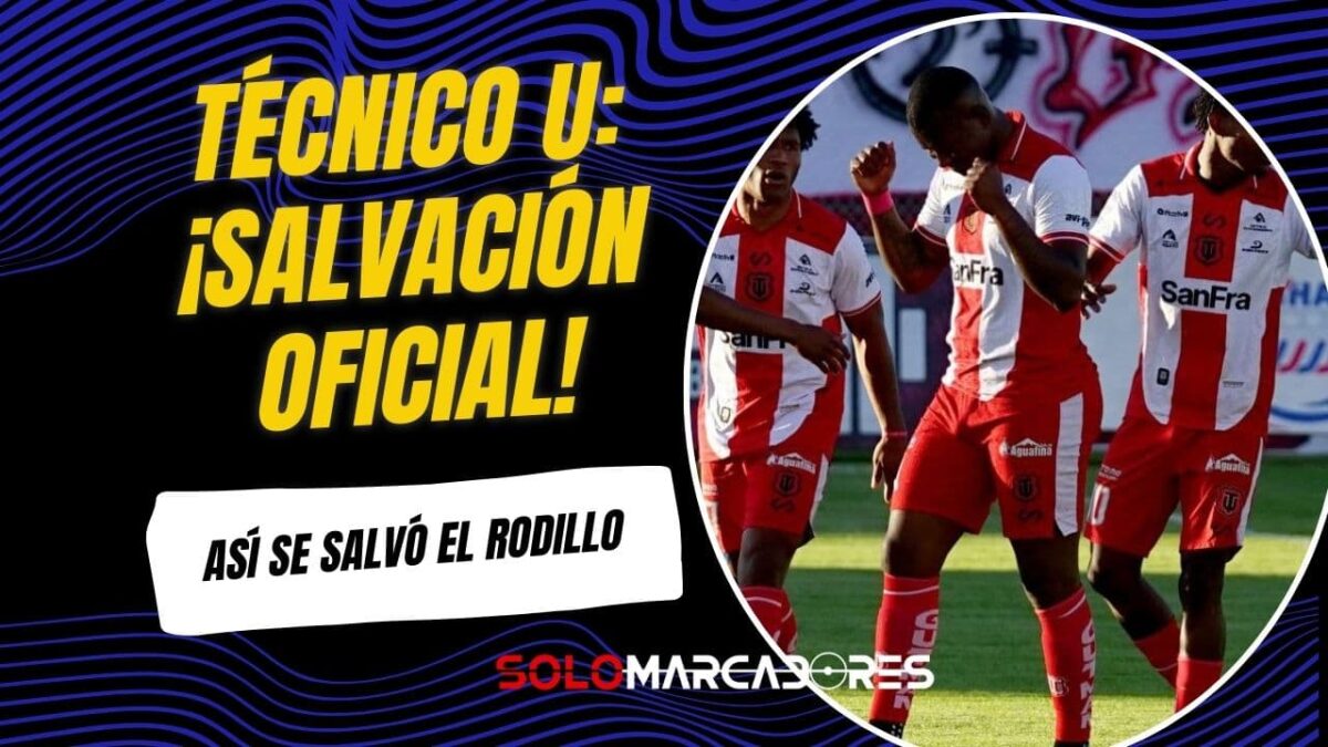 Oficial: Técnico Universitario se salva del descenso y jugará la LigaPro 2026 tras resolución de la FEF