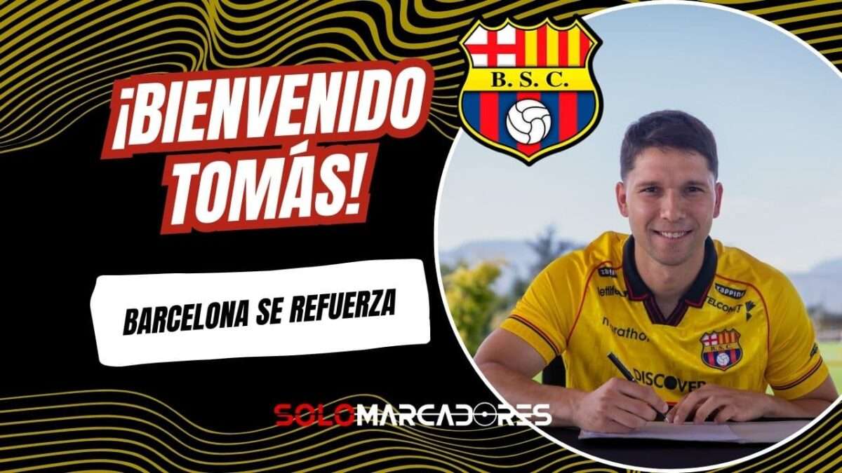 Barcelona SC sacude el mercado: Tomás Martínez es el nuevo refuerzo para 2026