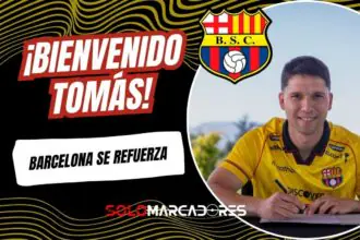 Barcelona SC sacude el mercado: Tomás Martínez es el nuevo refuerzo para 2026