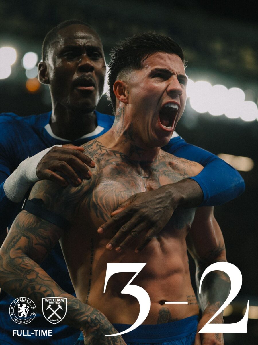 Moisés Caicedo lidera en la remontada épica del Chelsea ante el West Ham 1 Moisés Caicedo lidera en la remontada épica del Chelsea ante el West Ham