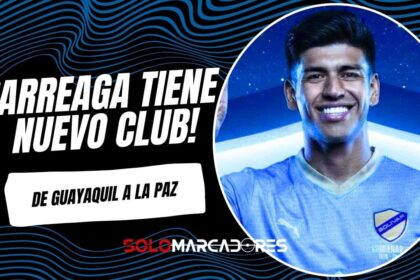 Xavier Arreaga es presentado como refuerzo de Bolívar para la Copa Libertadores 2026