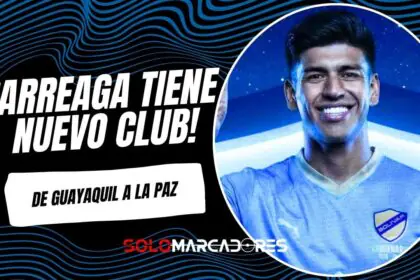 Xavier Arreaga es presentado como refuerzo de Bolívar para la Copa Libertadores 2026