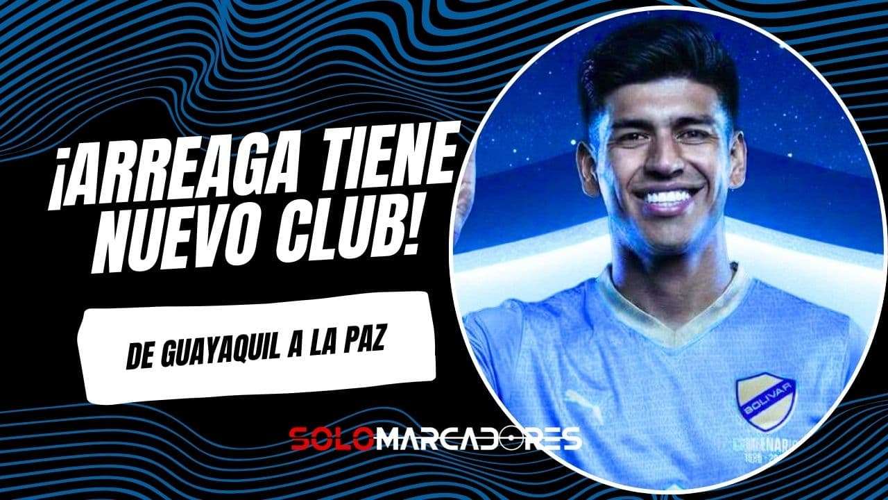 Xavier Arreaga es presentado como refuerzo de Bolívar para la Copa Libertadores 2026