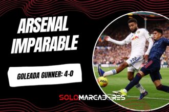 Arsenal golea al Leeds United con Piero Hincapié como figura titular en la Premier League