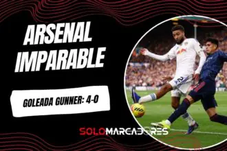 Arsenal golea al Leeds United con Piero Hincapié como figura titular en la Premier League