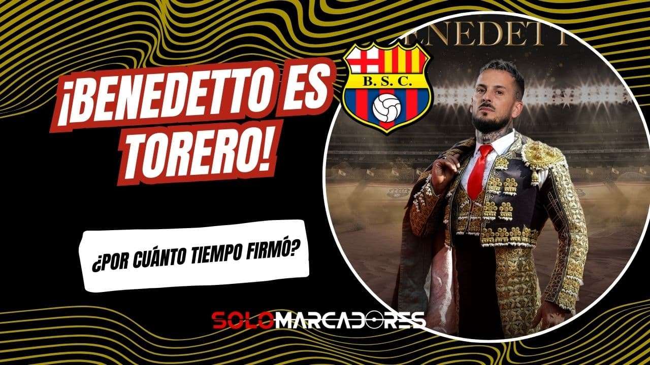 Vestido de torero, Barcelona presentó a Darío Benedetto: los detalles de su contrato