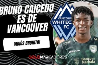 Oficial: Barcelona SC concreta la venta de Bruno Caicedo al Vancouver Whitecaps de la MLS