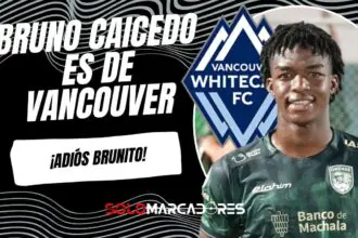 Oficial: Barcelona SC concreta la venta de Bruno Caicedo al Vancouver Whitecaps de la MLS