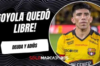 Braian Oyola queda libre de Barcelona SC por falta de pago