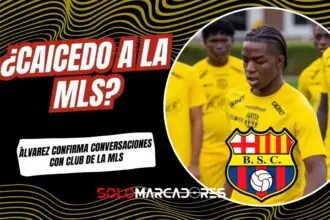¿Bruno Caicedo a la MLS? Barcelona SC negocia su venta al Vancouver Whitecaps