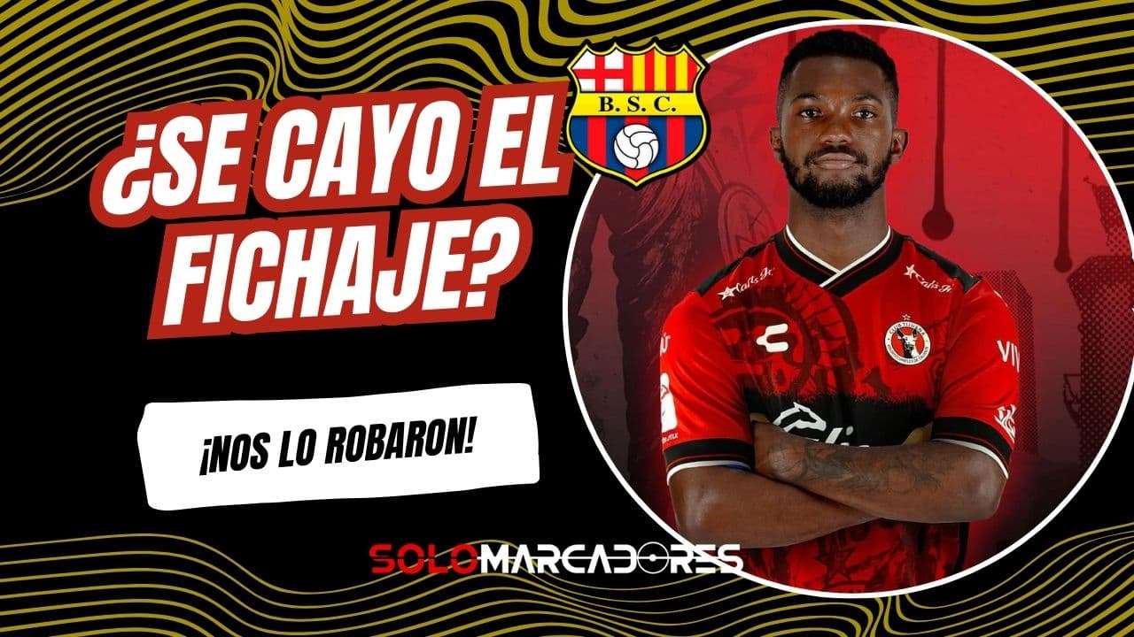 ¿Se cayó el fichaje? El equipo brasileño que le arrebataría a Vitinho a Barcelona SC