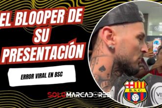 Darío Benedetto en Barcelona SC: El detalle viral en su presentación