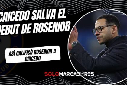 El debut soñado de Liam Rosenior en Champions: Caicedo al rescate