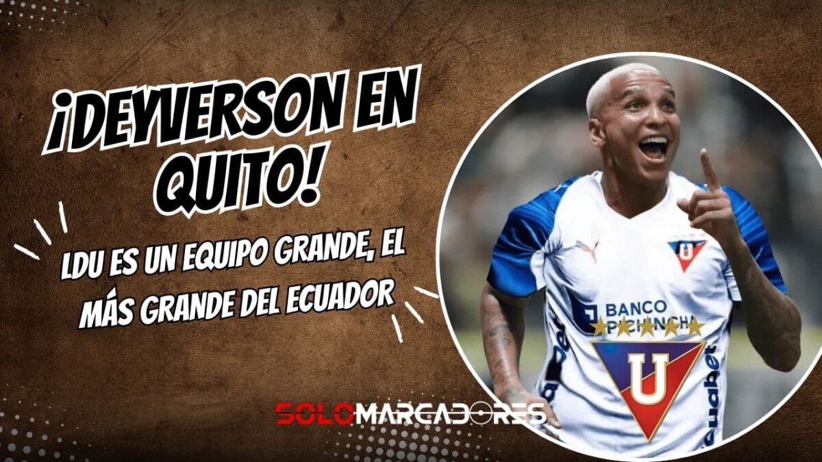 Deyverson en Quito: El campeón de Libertadores llega para reforzar a Liga de Quito