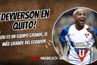 Deyverson en Quito: El campeón de Libertadores llega para reforzar a Liga de Quito