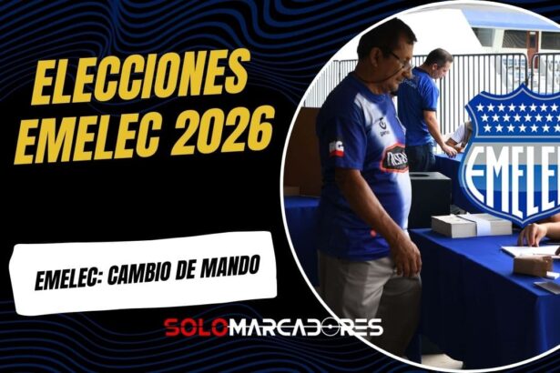 Elecciones en Emelec 2026: Fecha, sede y detalles de la Asamblea de Elección