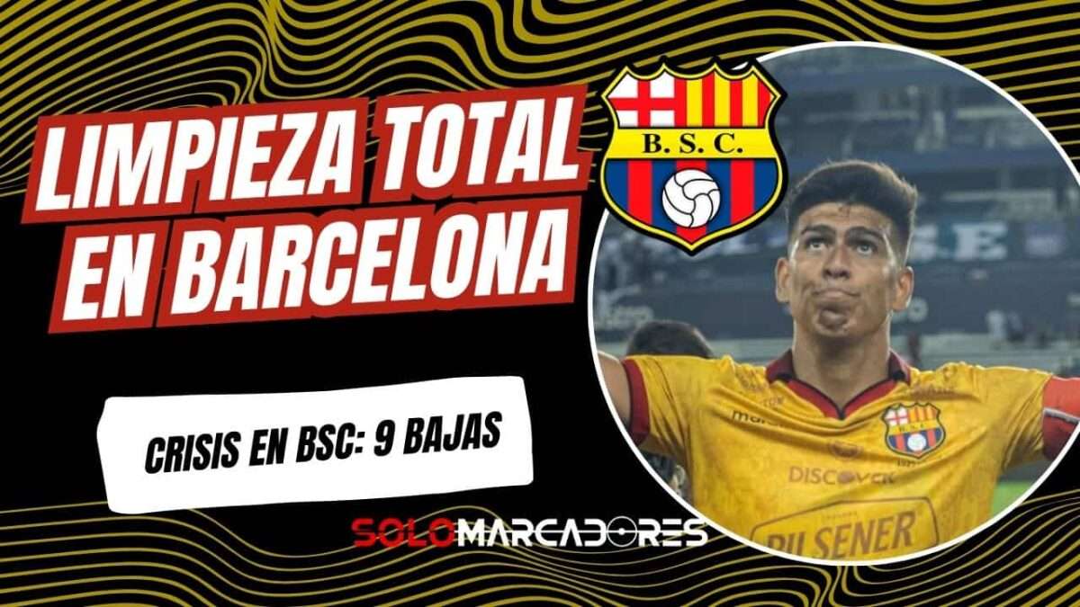 El éxodo en Barcelona SC no se detiene: Arreaga encabeza las nuevas bajas por la crisis
