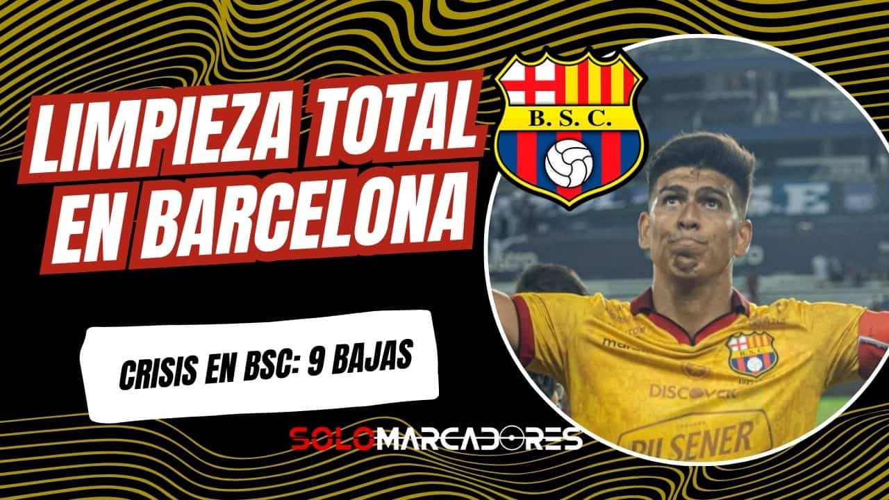 El éxodo en Barcelona SC no se detiene: Arreaga encabeza las nuevas bajas por la crisis