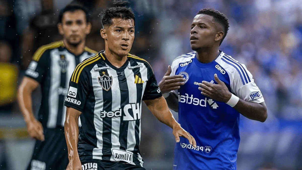 Keny Arroyo y Alan Franco protagonizan tenso cruce en el clásico Mineiro