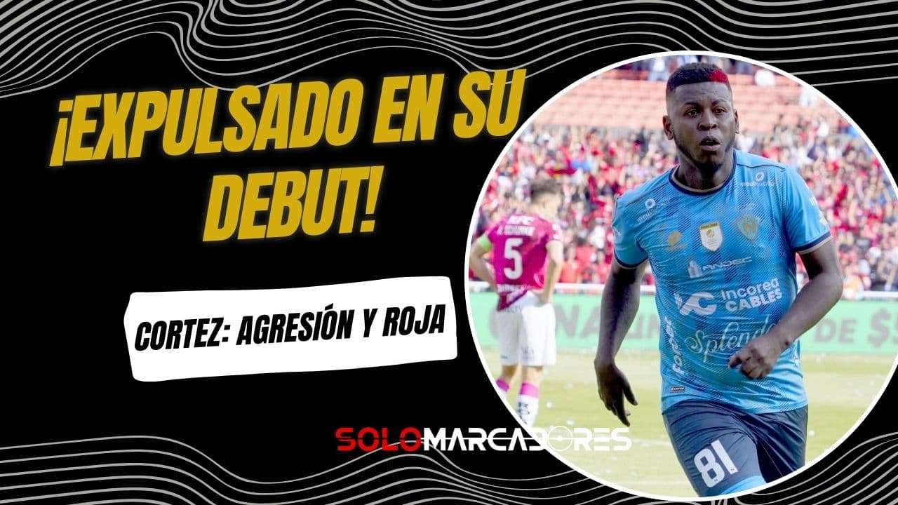 Gabriel Cortez expulsado en su debut con Libertad FC: Victoria agridulce en Perú