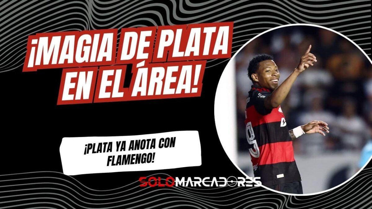 Gonzalo Plata anota en su debut en el Brasileirao 2026