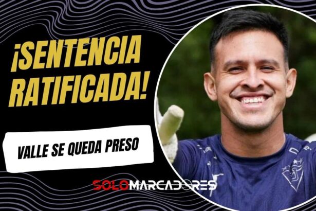 Gonzalo Valle: Justicia ratifica condena y niega libertad al arquero de LDU 1 Gonzalo Valle: Justicia ratifica condena y niega libertad al arquero de LDU