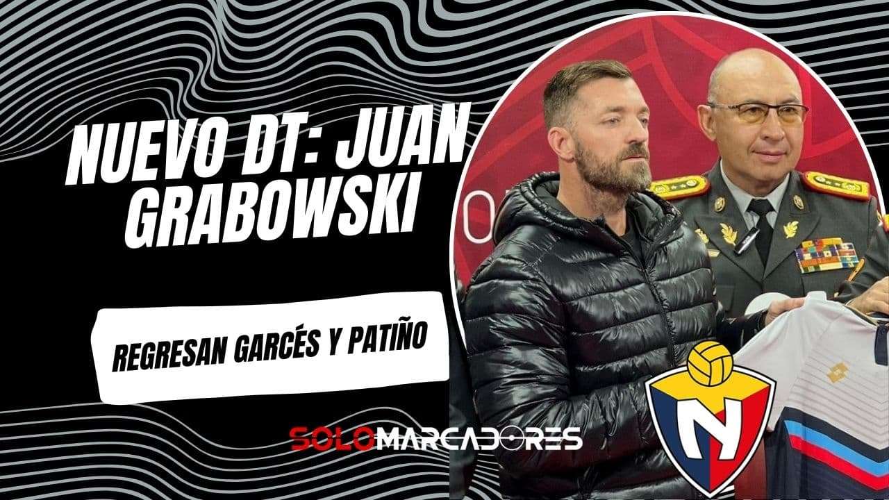 Juan Grabowski asume como nuevo DT de El Nacional: Reconstrucción total en la Serie B 2026