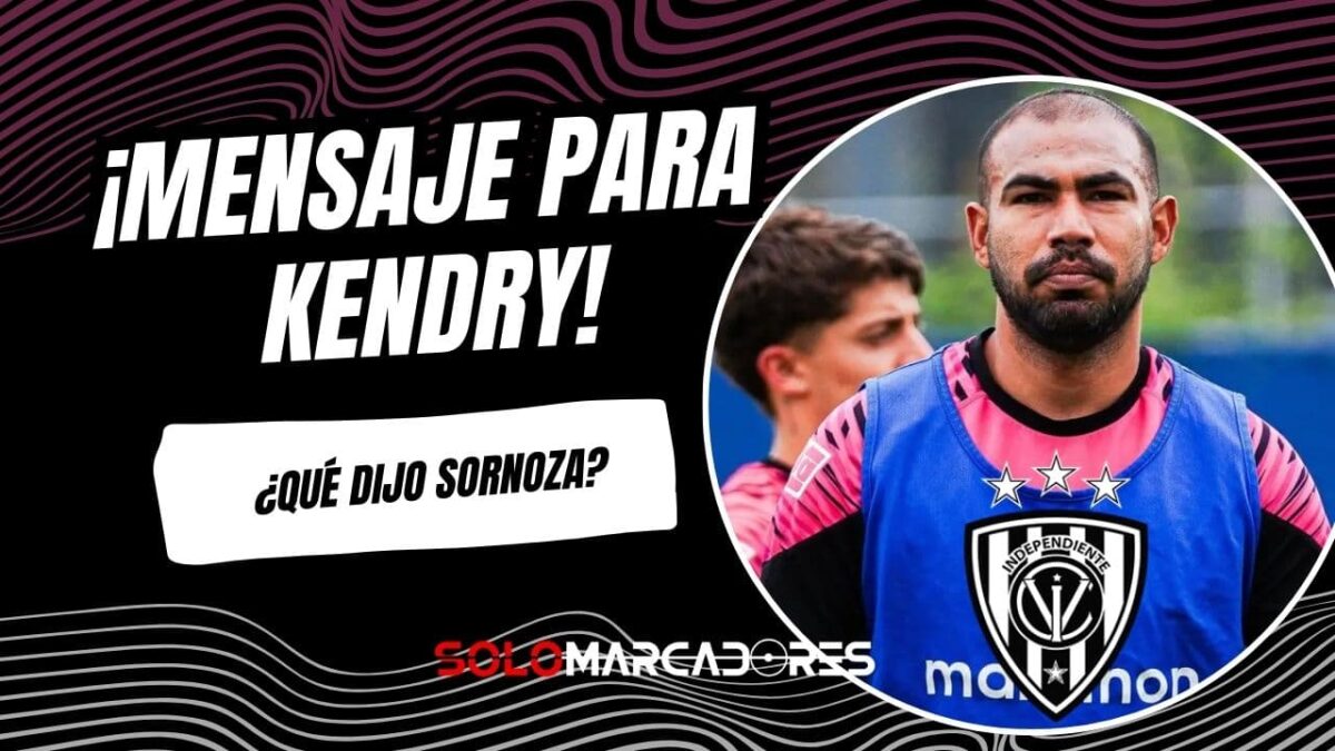 Junior Sornoza y su consejo para Kendry Páez en River Plate