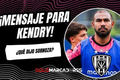 Junior Sornoza y su consejo para Kendry Páez en River Plate