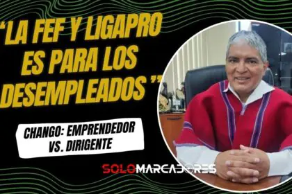 Luis Alfonso Chango descarta la FEF y LigaPro: "Son para los desempleados que no quieren emprender"