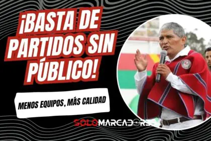 Luis Alfonso Chango y la reducción de equipos en Serie A: Propuesta de 12 clubes